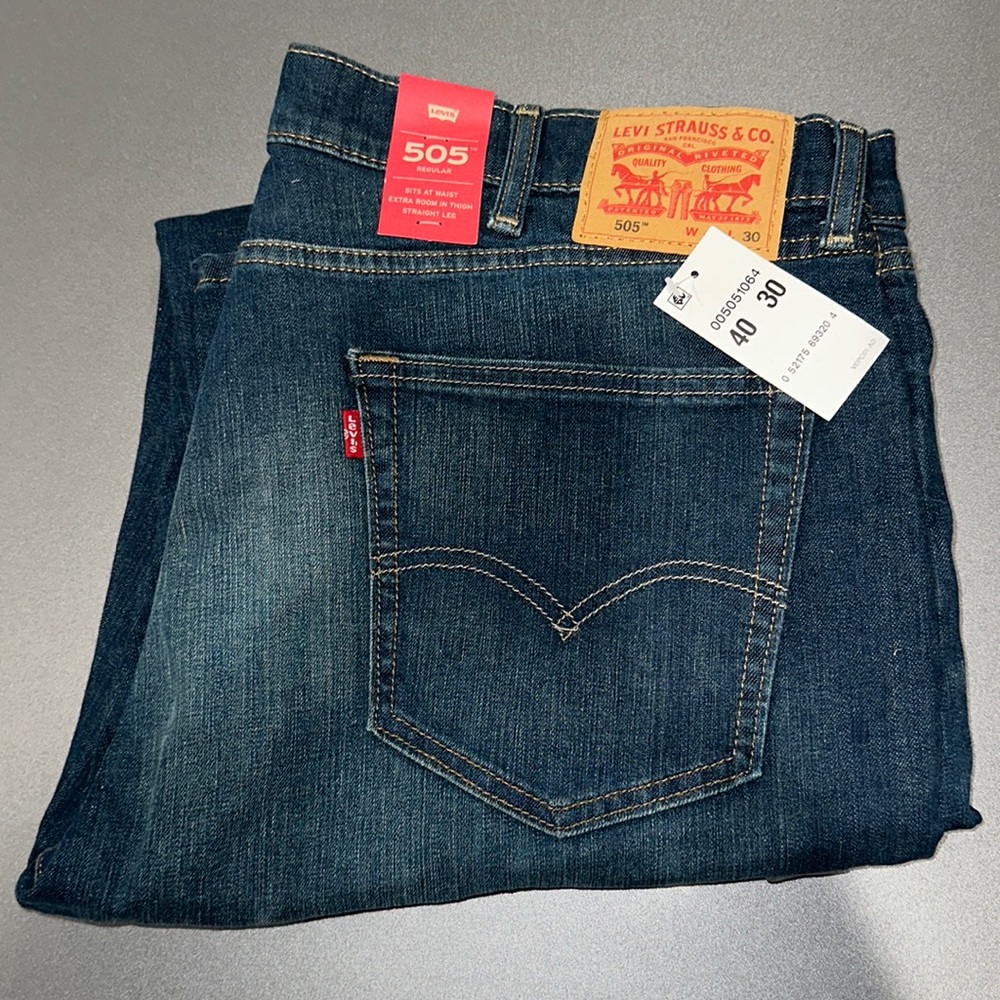 Men’s Levi’s 505 Jeans 40Wx30L